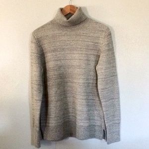 J.Crew Factory Space-dyed Turtleneck Sweater